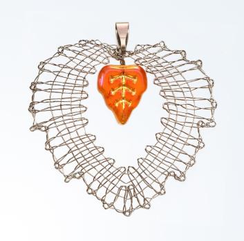 Preview: 582 Klöppelschmuck Bastelset "Indian Summer"